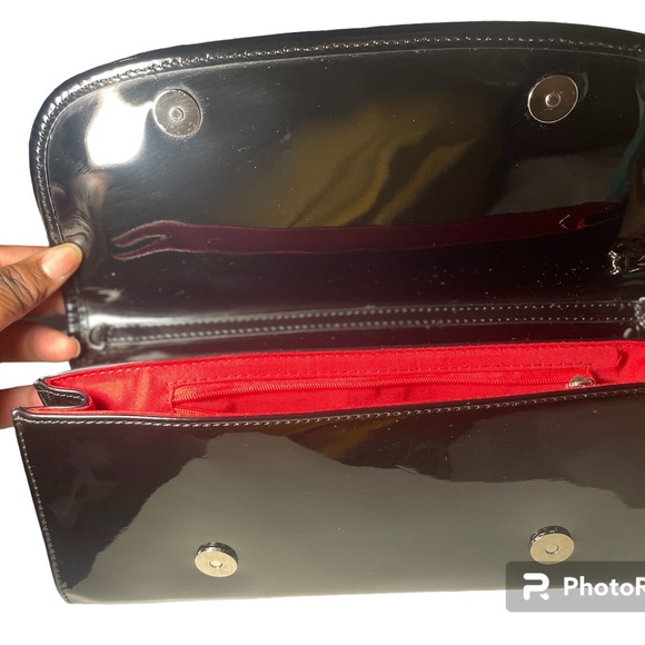 LUX DE VILLE MISS LUX CLUTCH BLK/LEOPARD - Picture 8 of 11